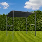 Dema - tonnelle pavillon pour barbecue 'el paso' - abri - protection bbq