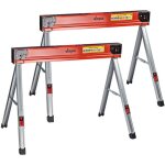 Dema - tr�teaux m�talliques pliables dab 500 h - la paire