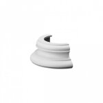 Orac - demi - base dorique pour demi - colonne k1151 - l32 x h12, 5 x l16cm decor