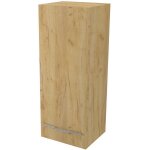 Ondee - zen - demi - colonne de rangement � suspendre alan l35cm - ch�ne rustique - plaqu� bois