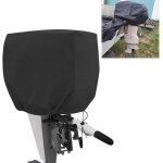 Demi - couverture de moteur hors - bord: housse de moteur hors - bord pour tissu oxford 600d, housse ...