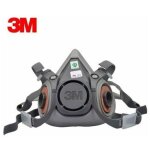 Demi - masque classique r�utilisable 3m 6200, certifi� en s�curit� debuns