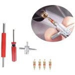 D�monte obus de valve outil , outils pour valves de pneus valve core remover 23pcs