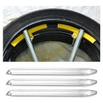 D�monte - pneu 3 pi�ces, levier de pneu de v�lo en m�tal, levier de pneu de scooter, levier de pneu en ...