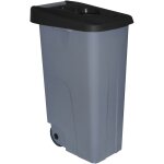 Denox - conteneur recyclage, 85 l, noir - black