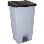 Denox - conteneur slectif, 120 l, noir pead, unique - black