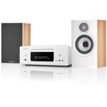 Denon - pack mini chaine rcd n12dab + enceinte bw607oak