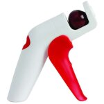 Dnoyauteur pour cerises et olives, rouge et blanc, pour un dnoyautage rapide et facile