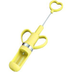 D�noyauteur de jujube en forme de c?ur ? jaune ? outil multi - usage pour jujube, aub�pine et cerise ...