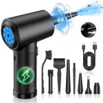 Snq - dépoussiéreur à air comprimé sans fil rechargeable par usb 51 000 tr / min - remplacement idéal ... Snq - dépoussiéreur à air comprimé sans fil rechargeable par usb 51 000 tr / min - remplacement idéal ...