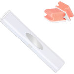 Dérouleur film alimentaire, distributeur papier aluminium, perfect cutter, blanc, 38x5, 2x6, 7 cm, lot ... Dérouleur film alimentaire, distributeur papier aluminium, perfect cutter, blanc, 38x5, 2x6, 7 cm, lot ...