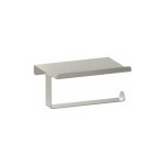 D�rouleur papier toilette inox avec tablette, chrome, loft