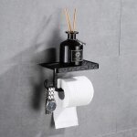 Derouleur papier toilette porte papier toilette mural support papier toilettes porte rouleau de papier ...