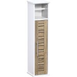 Meuble reserve et derouleur papier wc 1 porte 1 etagere interieure - stockholm tendance Meuble reserve et derouleur papier wc 1 porte 1 etagere interieure - stockholm tendance