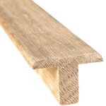 Barre de jonction chêne l. 35mm long. 1m parquet ep. 20mm brut Barre de jonction chêne l. 35mm long. 1m parquet ep. 20mm brut