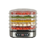 Kitchenchef - déshydrateur fruits et légumes 5 plateaux 380w - kitchen chef - secco5ix Kitchenchef - déshydrateur fruits et légumes 5 plateaux 380w - kitchen chef - secco5ix