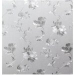 Design 50100cm pour fen�tres de salle de bain avec films translucides, autocollants opaques givr�s �quilibrant ...