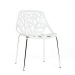 Designetsamaison - chaise design blanche - lily Designetsamaison - chaise design blanche - lily