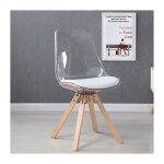 Designetsamaison - chaise scandinave transparente - helsinki