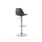 Designetsamaison - tabouret de cuisine noire - deki