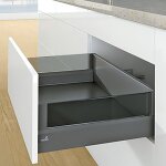 Hettich - designside pour casseroliers hauteur 186 / 218 - longueur : 450 mm