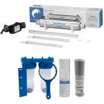 Desineo - pack strilisateur uv 11w + 1 lampe de rechange + double porte filtre + filtres