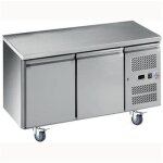 Desserte refrigeree inox centrale - 2 / + 8c dessus