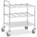 Royal catering - chariot de transport - inox - pour 24 x gn 1 / 6 - 450 kg Royal catering - chariot de transport - inox - pour 24 x gn 1 / 6 - 450 kg