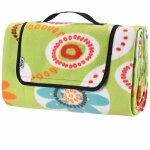 Couverture de pique - nique pliable avec poigne pratique plaid impermable thermo - isolant couleur ...