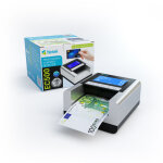 D�tecteur de faux billets yatek ec500 avec pile incluse et lampe uv pour la d�tection des ch�ques et ...