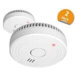 Détecteur de fumée elro fs1805 avec batterie 5 ans et aimant - conforme en14604 - 2 pièces Détecteur de fumée elro fs1805 avec batterie 5 ans et aimant - conforme en14604 - 2 pièces