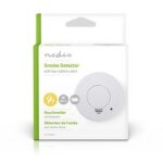 D�tecteur de fum�e en14604 indicateur de niveau faible de batterie nedis