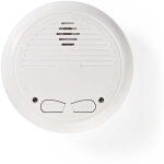 D�tecteur de fum�e fonctionne sur piles dur�e de vie des piles : 1 an synchronisable en 14604 avec bouton ...