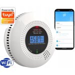 D�tecteur de fum�e et de monoxyde de carbone 2 en 1 tuya certifi� wifi