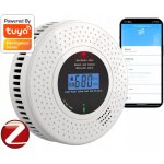 D�tecteur de fum�e et de monoxyde de carbone 2 en 1 tuya certifi� zigbee
