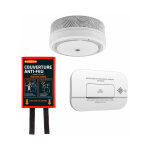 Dtecteur de fume nf + dtecteur de monoxyde de carbone nf + couverture anti - feu evacuate