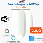 Dtecteur magntique autonome de portes et fentres wifi tuya smart app amazon alexa google home security ...