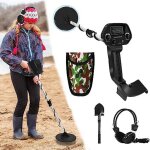 D�tecteur de m�taux pour enfants jusqu'� 30 cm de profondeur ? �cran lcd ? accessoires inclus : pelle ...
