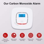 [jamais utilis�] d�tecteur de monoxyde de carbone (co) fonctionnant sur piles, certifi� en 52091, detecteur ...