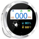 [jamais utilis�] detecteur monoxyde carbone d�tecteur co2 moniteur qualit�, 6 en 1 d�tecteur monoxyde ...