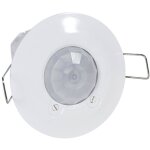 D�tecteur de mouvement autonome eco1 3 fils avec neutre ip41 pour fixation au plafond pir 360� faux plafond ...