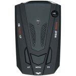 D�tecteur de radar de voiture 360 degr�s 16 bandes led affichage d�tecteur de radar anti - police vitesse ...