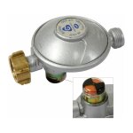 Ecolands ? d�tendeur gaz butane 1, 3 kg / h ? pression 28 mbar ? indicateur de niveau de gaz ? s�curit� ...