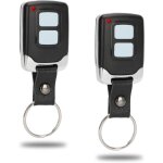 Deux t�l�commandes d'ouvre - porte de garage, compatibles avec les t�l�commandes d'ouvre - porte de garage ...