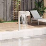 Devenirriche - fimei fontaine d'tang acier inoxydable 50 x 30 x 90 cm argent