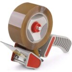 D�vidoir pistolet � poign�e pour ruban adh�sif d'emballage ou scotch - automatique - plastique - dispenser ...