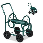 Relaxdays ? enrouleur tuyau d'arrosage 60 m ? connexion 1 / 2' et 3 / 4' ? 4 roues caoutchouc ? m�tal ...