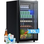 Devoko mini frigo de chambre et bureau pour boisson, petit frigo silencieux, refrigerateur mini bar 93l, ...