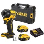 Dewalt dcf870p2t - qw visseuse  chocs hydraulique xr 18v 1 / 4? brushless 2 x 5, 0ah batteries + chargeur ...