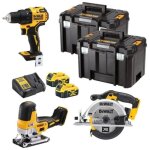 Dewalt - dck390p2t pack combo sans fil 18v 5ah dcd708 dcs391 dcs335 coffret tstak Dewalt - dck390p2t pack combo sans fil 18v 5ah dcd708 dcs391 dcs335 coffret tstak